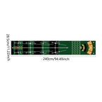 Golf Putting Mat Gift for Golfer Golfing Accessory Lightweight Portable Improve Putting Accuracy Training Aid for Park Lawn Home