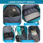 20L Water-Resistant Hiking & Travel Backpack