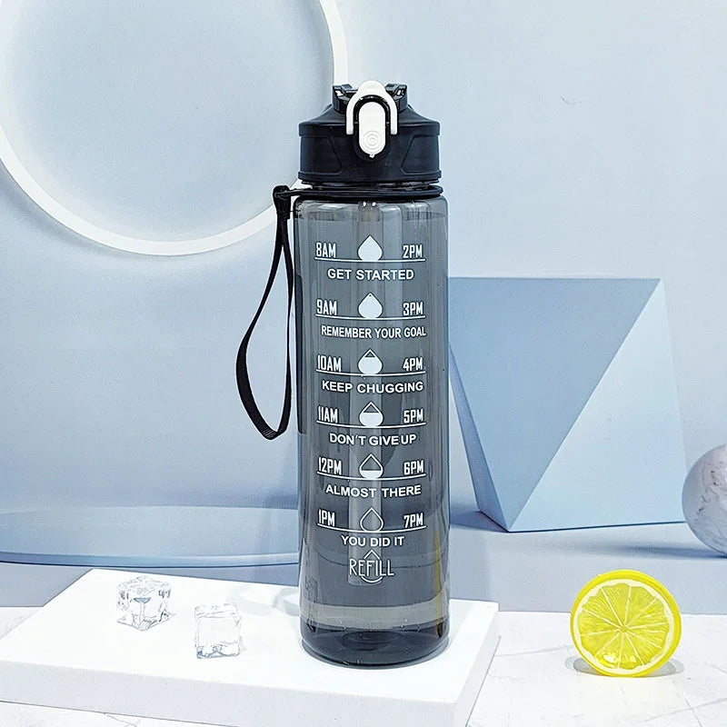 750ml Time Marker Sports Water Bottle