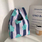 Women's Knitted Bag Convenient Exquisite Portable Tote Bags Portable Storage Bag Bucket Bags Gift Women's Knot Wrist Bags