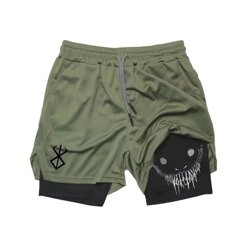 Men's 2-in-1 Performance Running Shorts