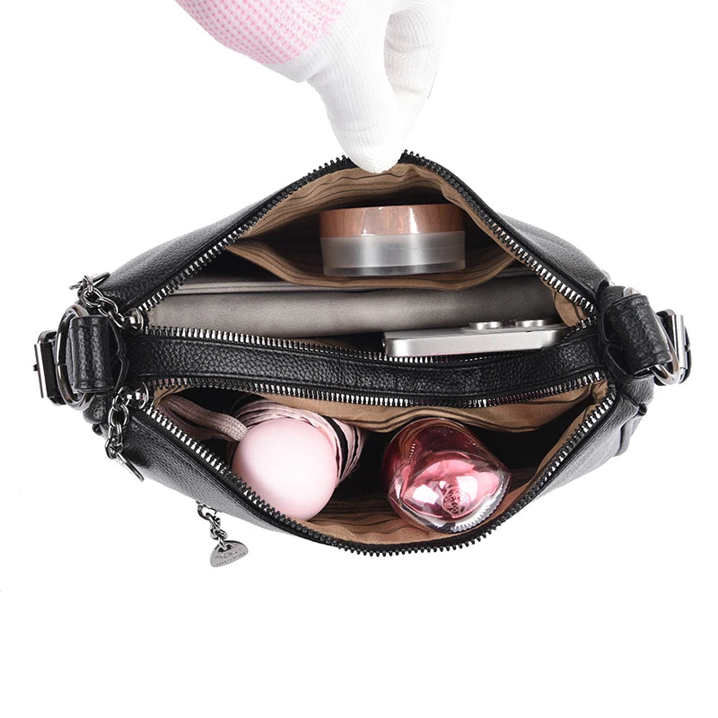 Women's Bags Vintage Genuine High quality PU Women's handbags Casual Ladies' Tote Bags, Soft and Large capacity Handbags wallet