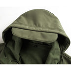 Harajuku Softshell Jacket Men Outdoor Hiking Windproof Waterproof Thick Warm Coat Military Style Winter Mountaineering Outwear