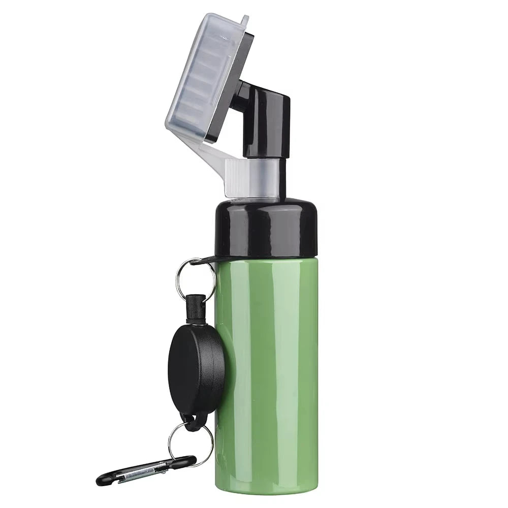 Golf Club Groove Cleaner Brush With Leakproof Spray Bottle Automatic Water Professional Golf Cleaning Kit Portable Golf Tools