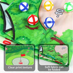 Golf Hitting Mat Battle Golf Chipping Game Sports Activities Putting Practice Toy Swing Training Tool for Home Backyard