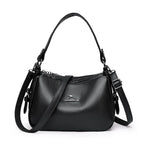 Women's Bags Vintage Genuine High quality PU Women's handbags Casual Ladies' Tote Bags, Soft and Large capacity Handbags wallet