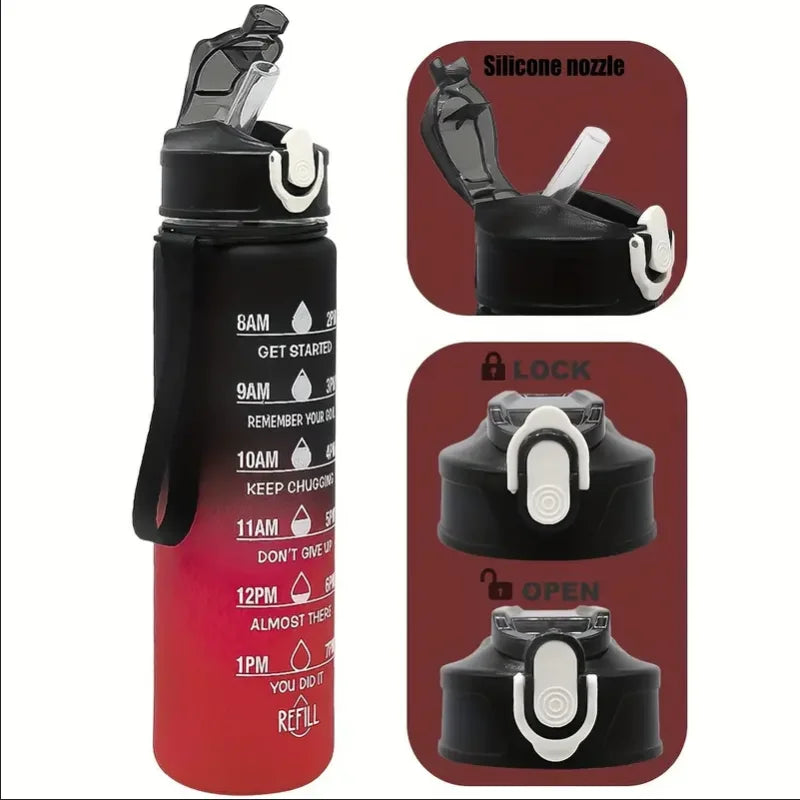 750ml Time Marker Sports Water Bottle