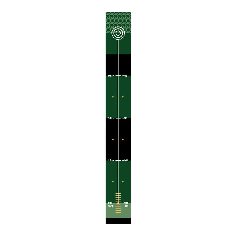 Golf Putting Mat Gift for Golfer Golfing Accessory Lightweight Portable Improve Putting Accuracy Training Aid for Park Lawn Home