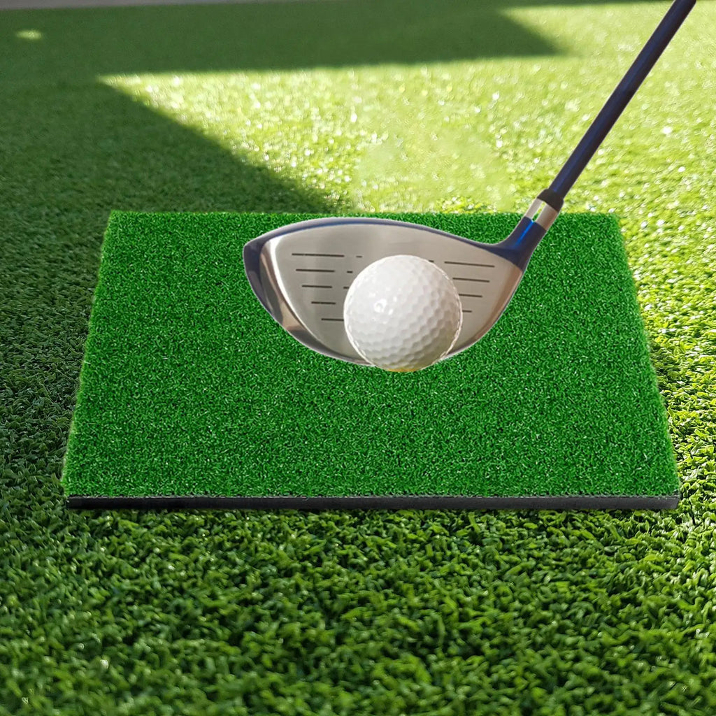 Golf Game Mat Golf Training Equipment Golf Hitting Mats Improve Golf Skills Mini 20x30cm for Adults Kids for Driving Range