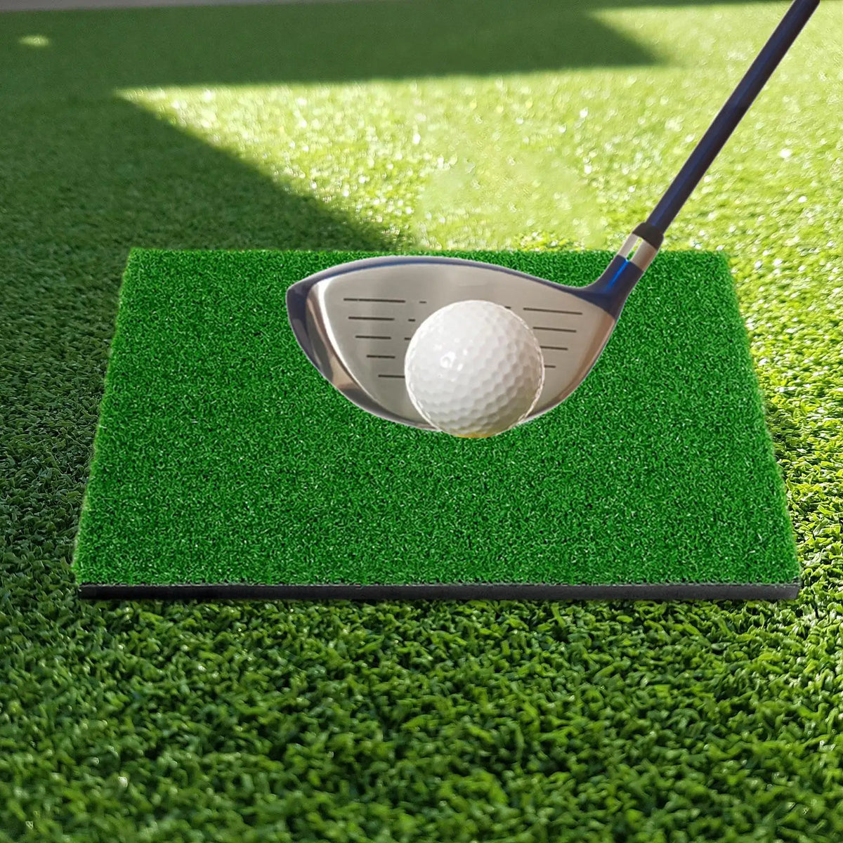 Golf Game Mat Golf Training Equipment Golf Hitting Mats Improve Golf Skills Mini 20x30cm for Adults Kids for Driving Range