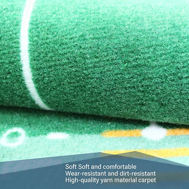 Golf Putting Mat Gift for Golfer Golfing Accessory Lightweight Portable Improve Putting Accuracy Training Aid for Park Lawn Home