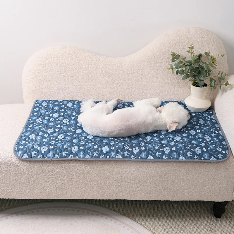 Dog Pee Pad Reusable Washable Dog Urine Mat Car Seat Floor Sofa Waterproof Absorbent Puppy Cat Training Diaper Mat Pet Supplies