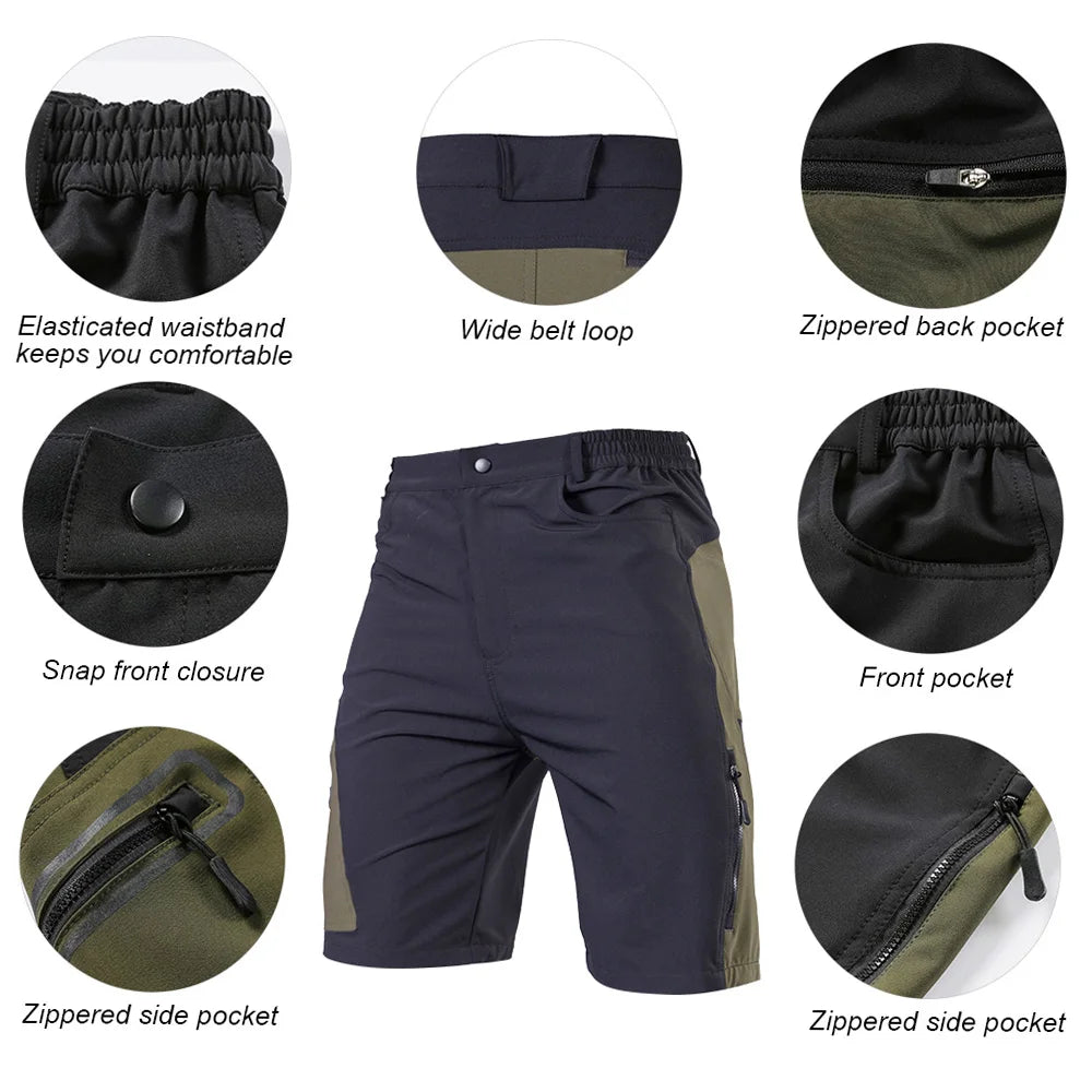 Men's Lightweight Cycling & Running Shorts