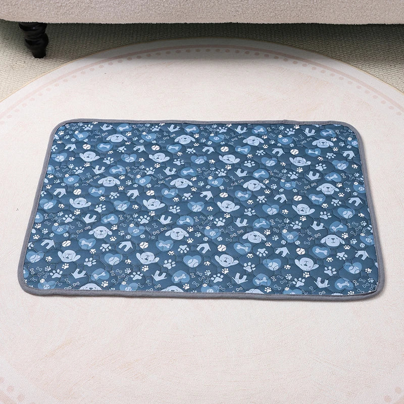 Dog Pee Pad Reusable Washable Dog Urine Mat Car Seat Floor Sofa Waterproof Absorbent Puppy Cat Training Diaper Mat Pet Supplies