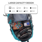 20L Water-Resistant Hiking & Travel Backpack