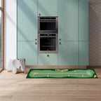 Golf Putting Indoor Golf Hitting Mat Green Mat Golf Practice Training Aid Equipment for Home Outdoor Backyard Golf Practice