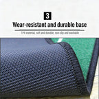 Golf Putting Mat Gift for Golfer Golfing Accessory Lightweight Portable Improve Putting Accuracy Training Aid for Park Lawn Home