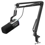 MAONO PD100X Dynamic Microphone. Software Noise Reduction Included. RGB Gaming Mic. Enhances Gaming Experience. Ideal for Record