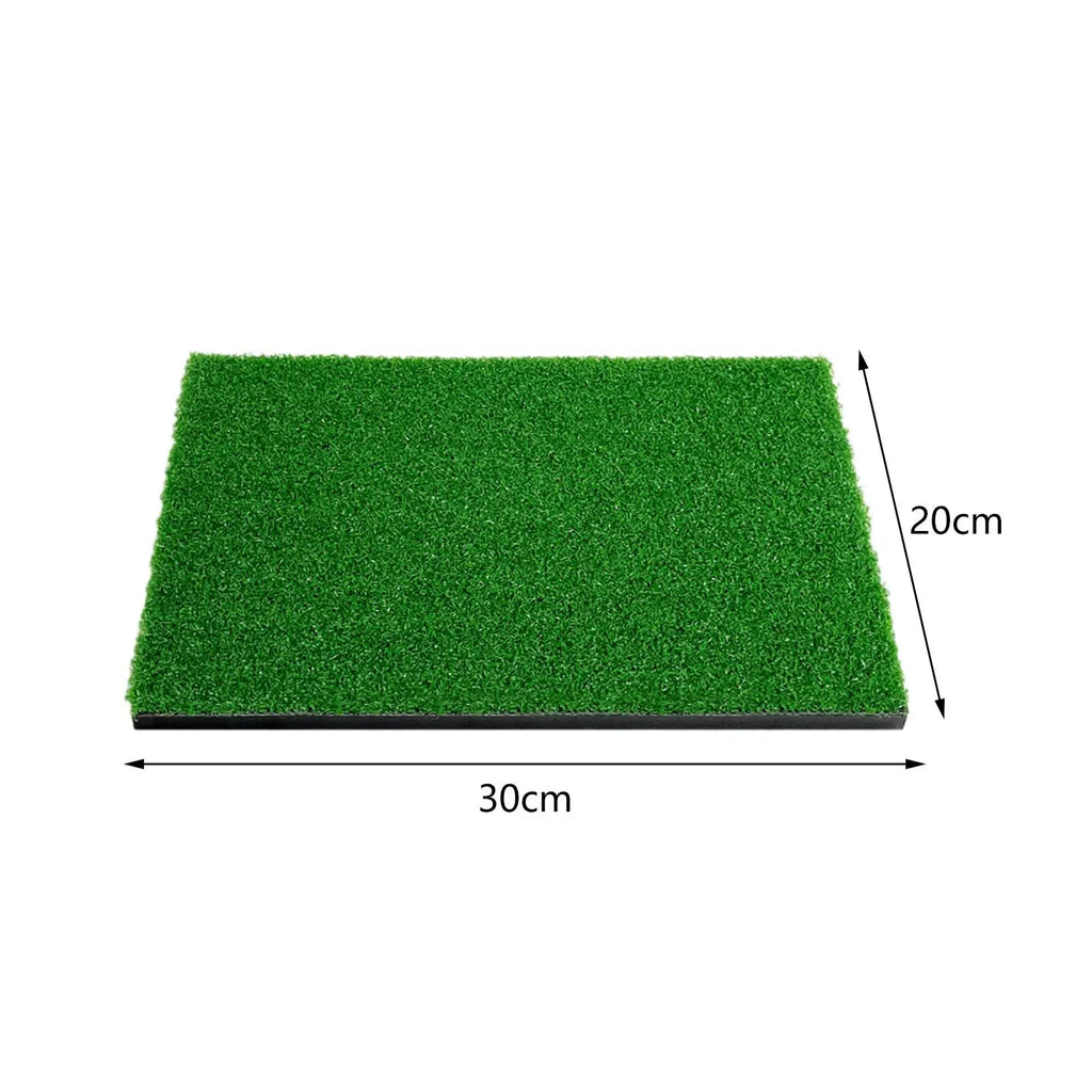 Golf Game Mat Golf Training Equipment Golf Hitting Mats Improve Golf Skills Mini 20x30cm for Adults Kids for Driving Range