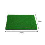 Golf Game Mat Golf Training Equipment Golf Hitting Mats Improve Golf Skills Mini 20x30cm for Adults Kids for Driving Range