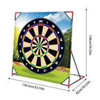 Battle Golf Chipping Game Golf Hitting Mat Sports Activities Putting Practice Toy Swing Training Tool for Home Backyard