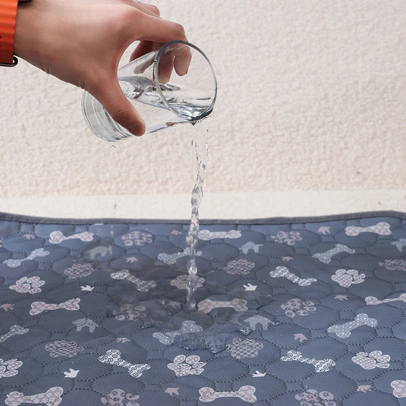Dog Pee Pad Reusable Washable Dog Urine Mat Car Seat Floor Sofa Waterproof Absorbent Puppy Cat Training Diaper Mat Pet Supplies