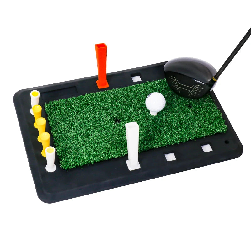 Golf Hitting Mat Golf Mat Practice Indoor & Outdoor for Swing Path Feedback Upgraded Golf Putting /Training/Swing Mat