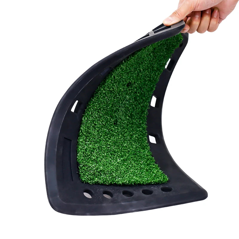 Golf Hitting Mat Golf Mat Practice Indoor & Outdoor for Swing Path Feedback Upgraded Golf Putting /Training/Swing Mat